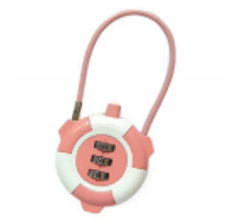 Swimming Ring Type Cartoon Combination Padlock Swimming Ring Type Cartoon Combination Padlock